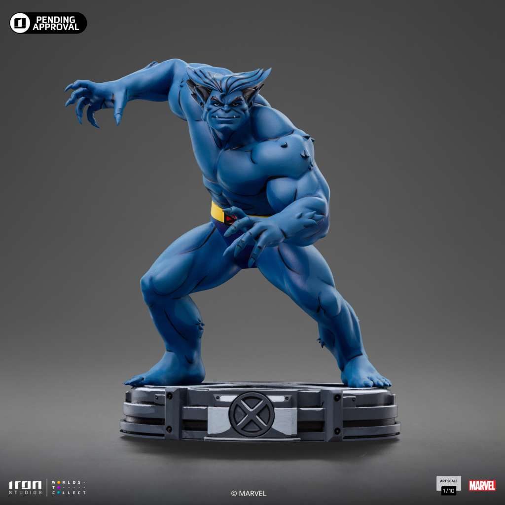 X-men '97 Beast 1/10 Statue iron studios