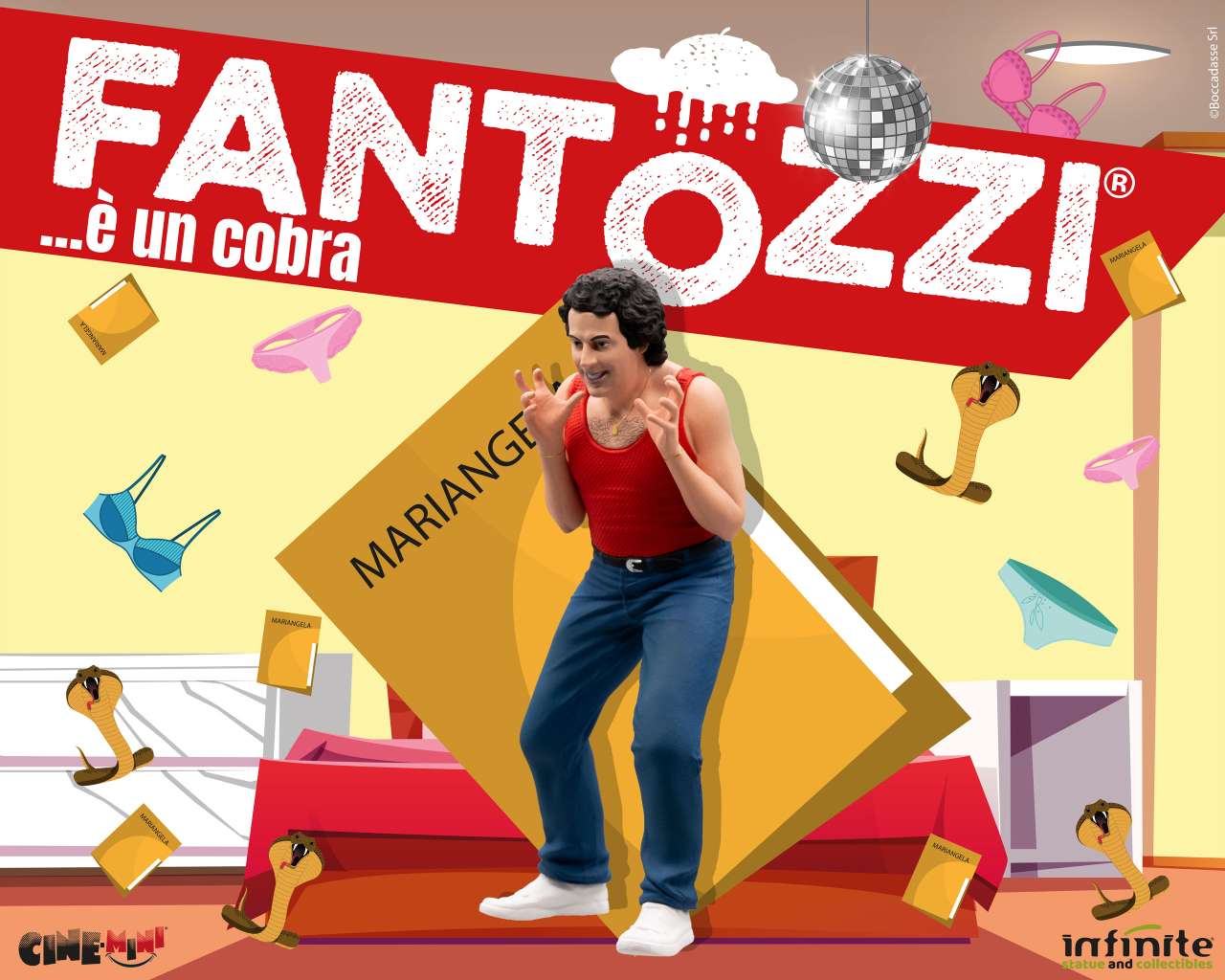 Fantozzi Loris Batacchi Mini Figur 10 cm PVC infinite statue