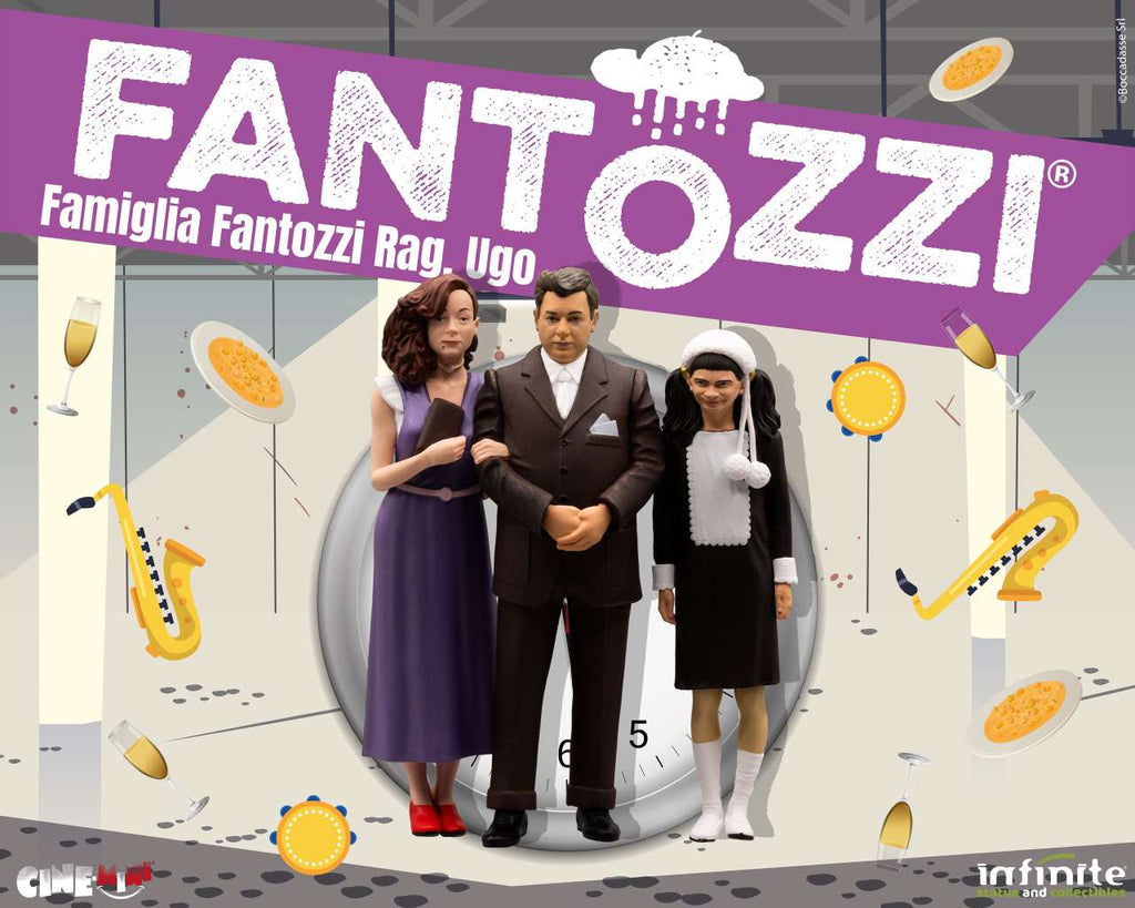 Fantozzi Familj Fantozzi Rag Ugo Cinemini PVC Figur infinite statue
