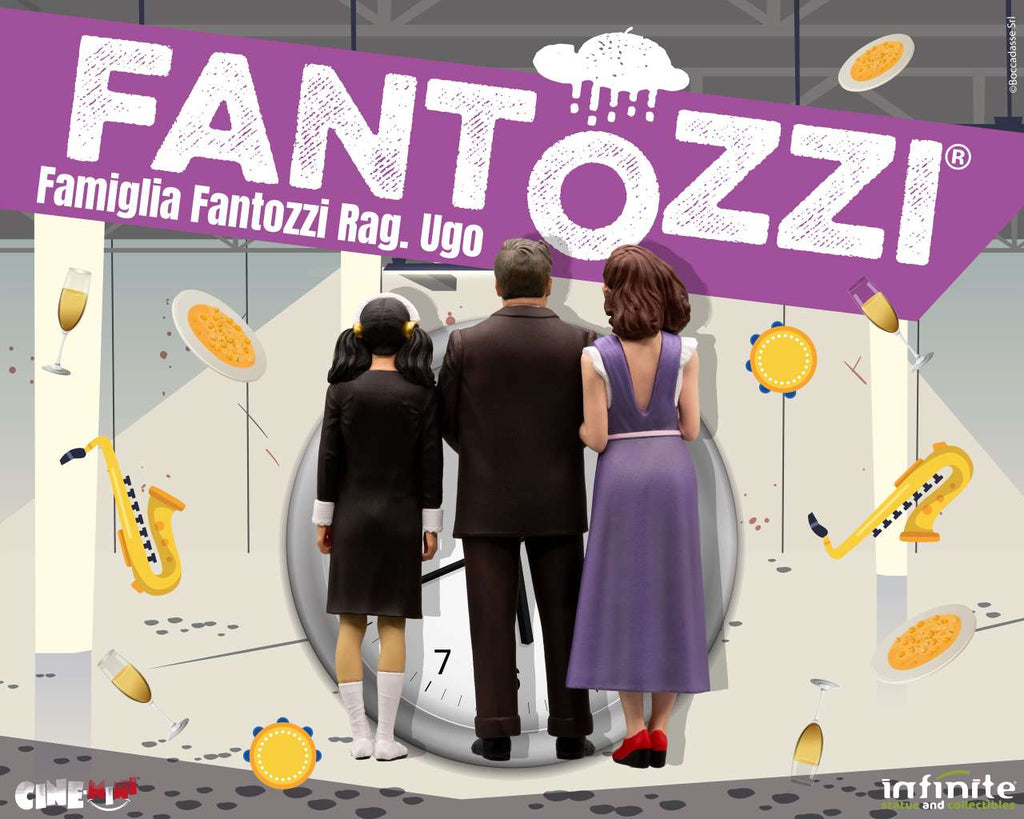 Fantozzi Familj Fantozzi Rag Ugo Cinemini PVC Figur infinite statue