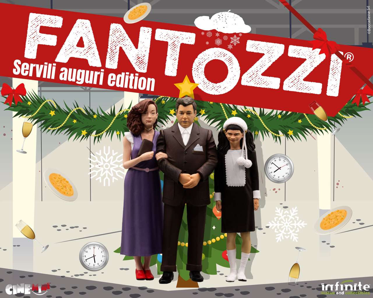 Fantozzi familj fantozzi rag ugo servili auguri edition cinemini pvc