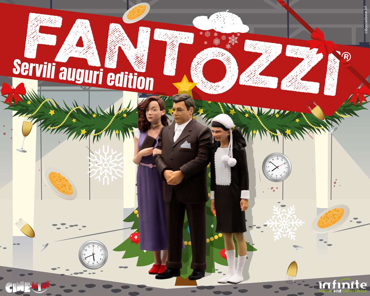 Fantozzi familj fantozzi rag ugo servili auguri edition cinemini pvc