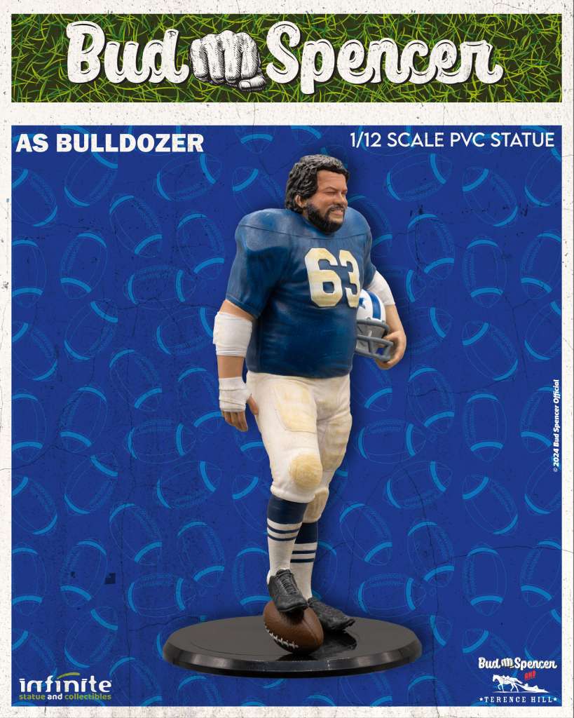 Bud Spencer som Bulldozer 1/12 PVC Figur infinite statue