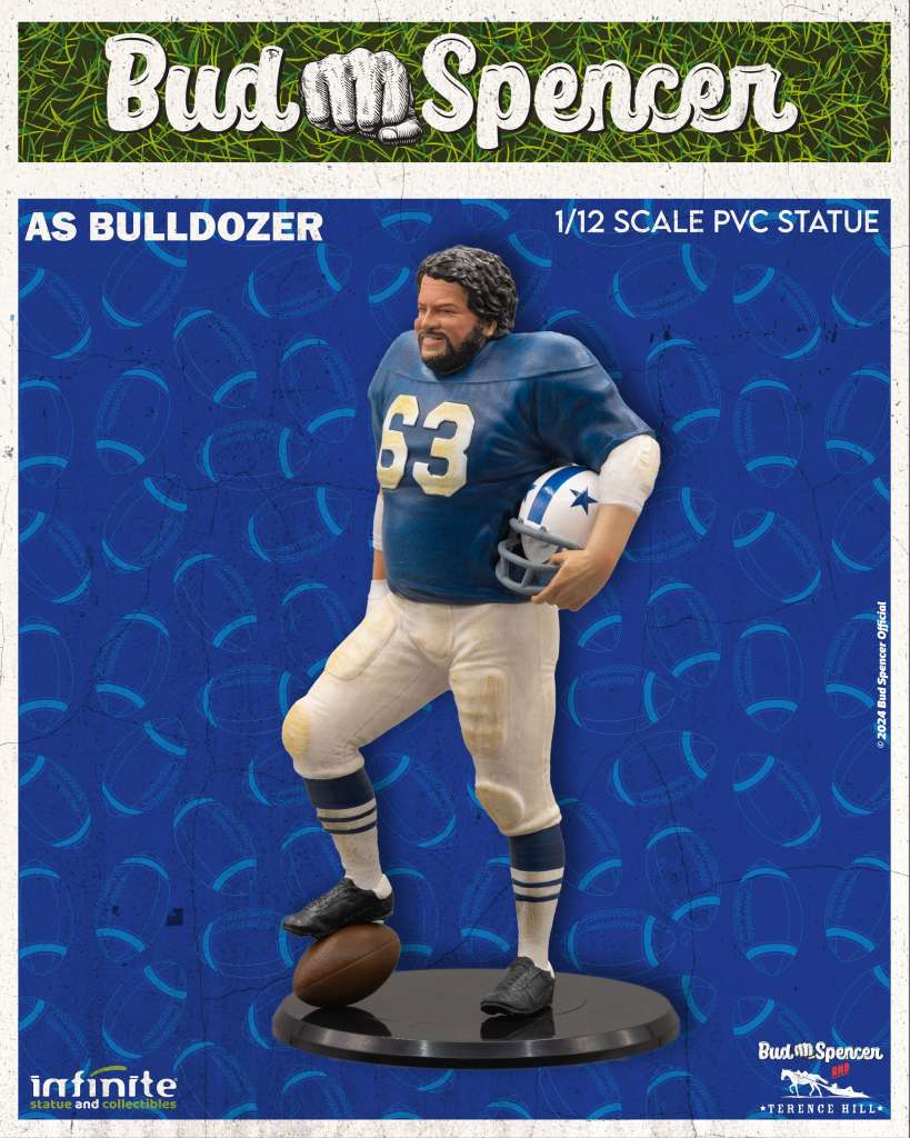 Bud Spencer som Bulldozer 1/12 PVC Figur infinite statue