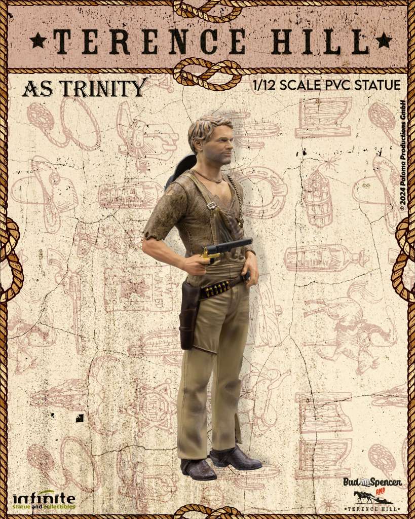 Terence Hill som Trinità 1/12 PVC Figur