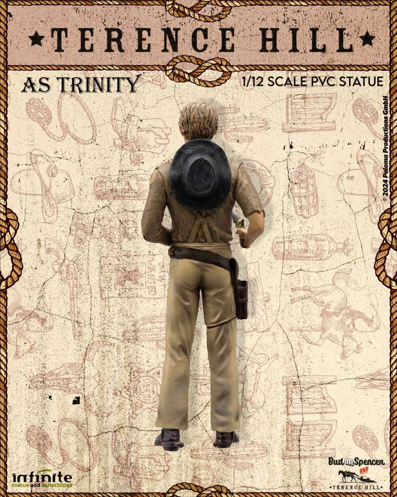 Terence Hill som Trinità 1/12 PVC-statue infinite statue