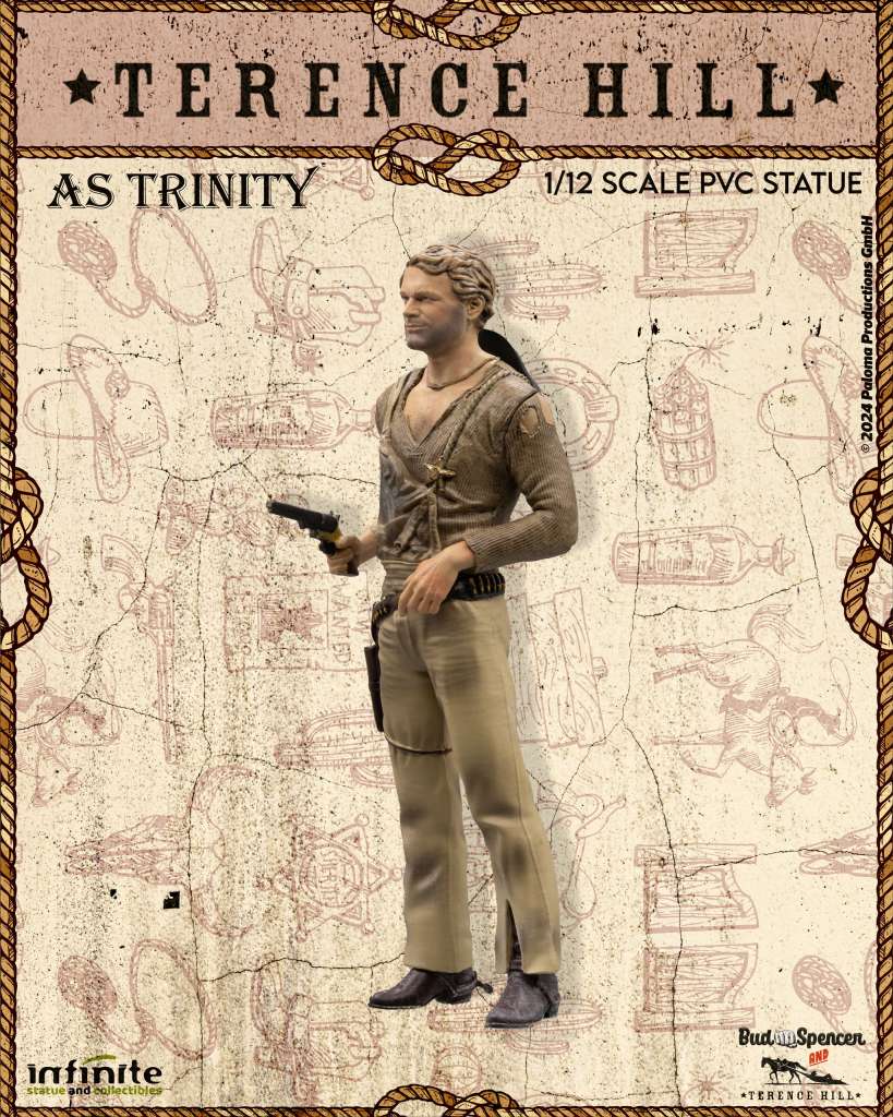 Terence Hill som Trinità 1/12 PVC Figur