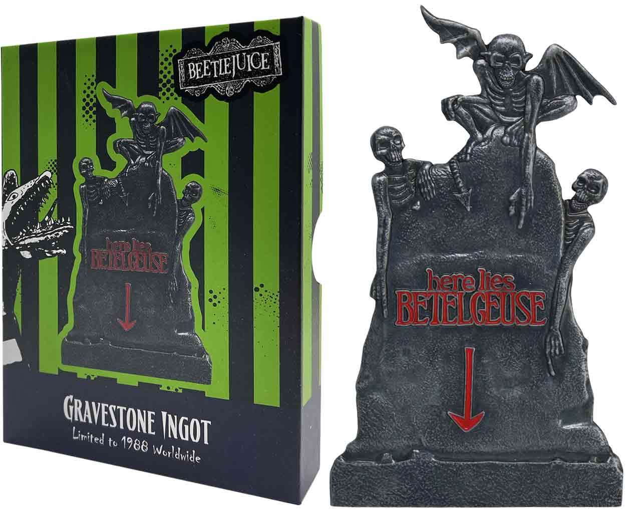 Beetlejuice - Limited Edition Gravestone Ingot fanattik