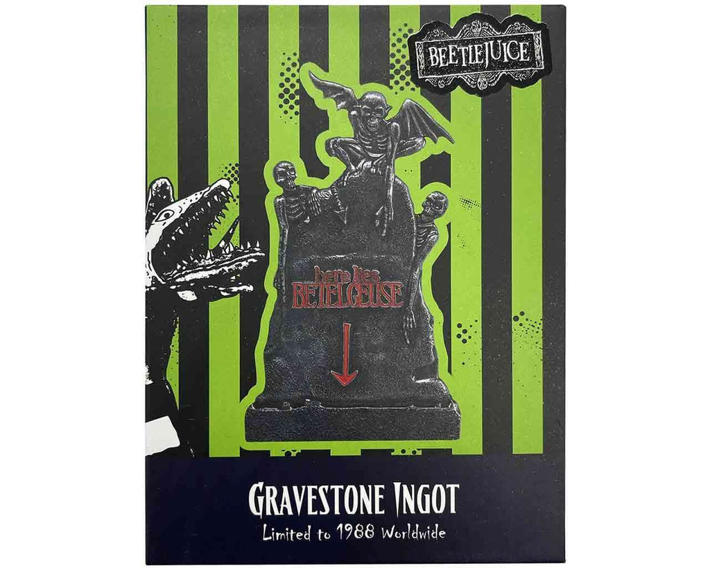 Beetlejuice - Limited Edition Gravestone Ingot fanattik