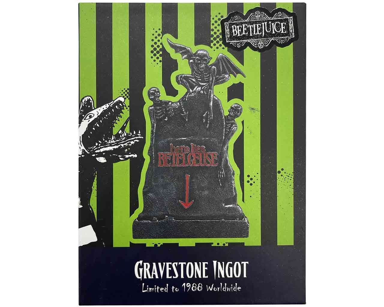 Beetlejuice - Limited Edition Gravestone Ingot fanattik