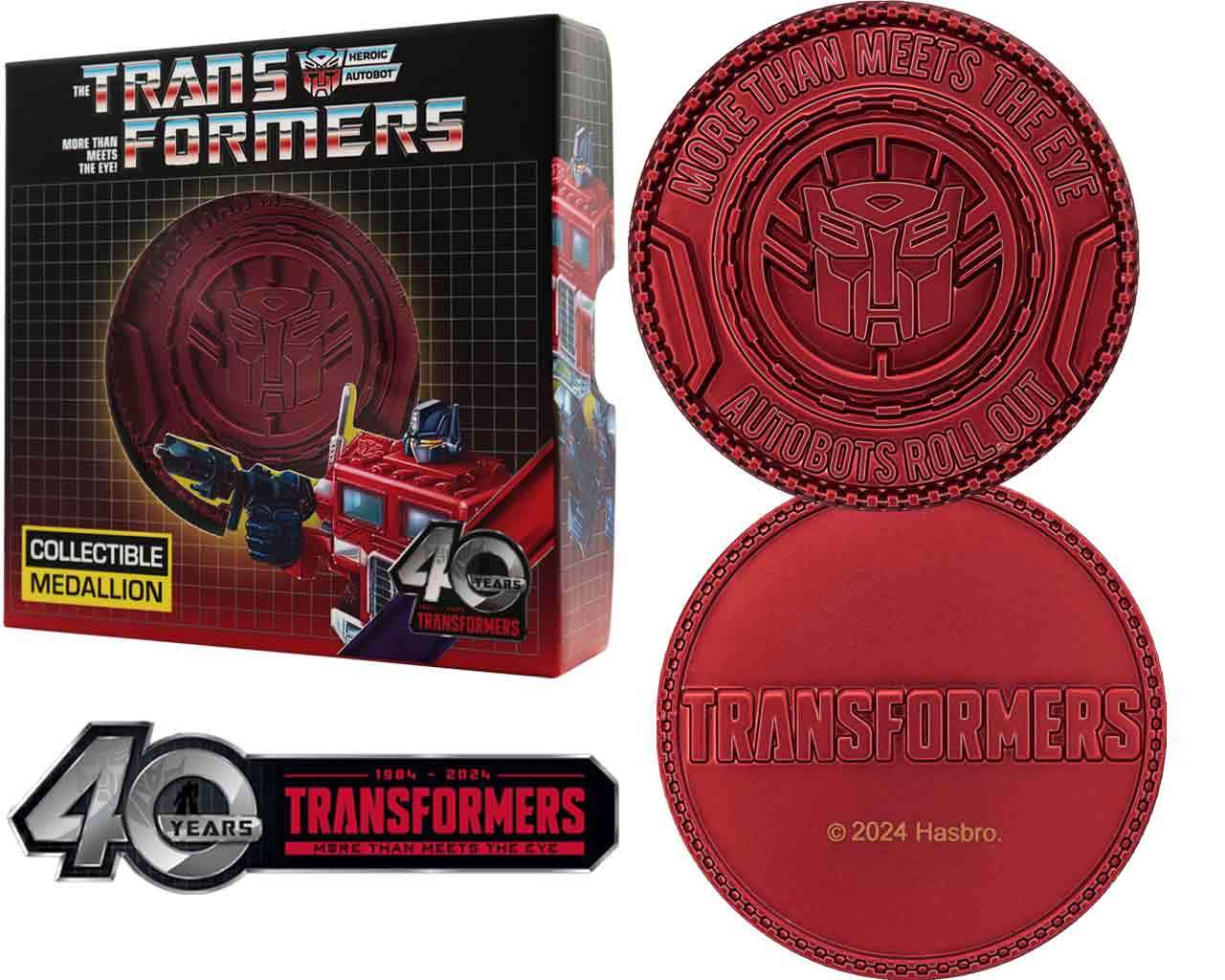 Transformers - 40-årsjubileum - Autobot Medallion fanattik