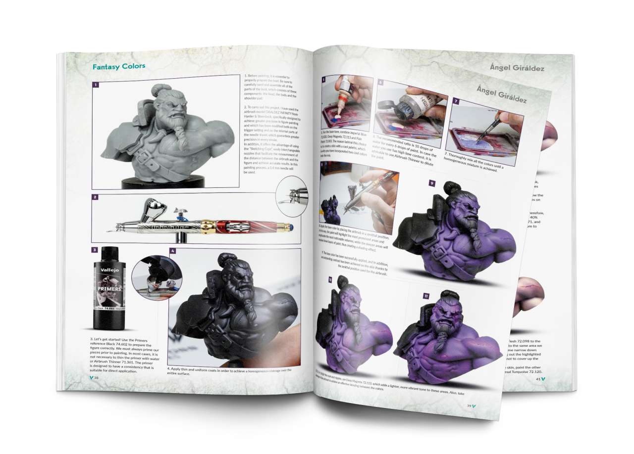 Fantasy Colors: Målningstekniker med Game Colors vallejo