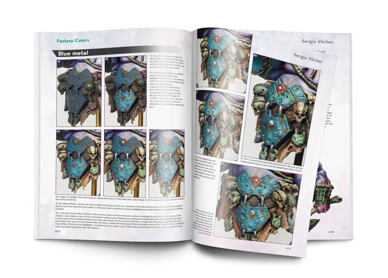 Fantasy Colors: Målningstekniker med Game Colors vallejo