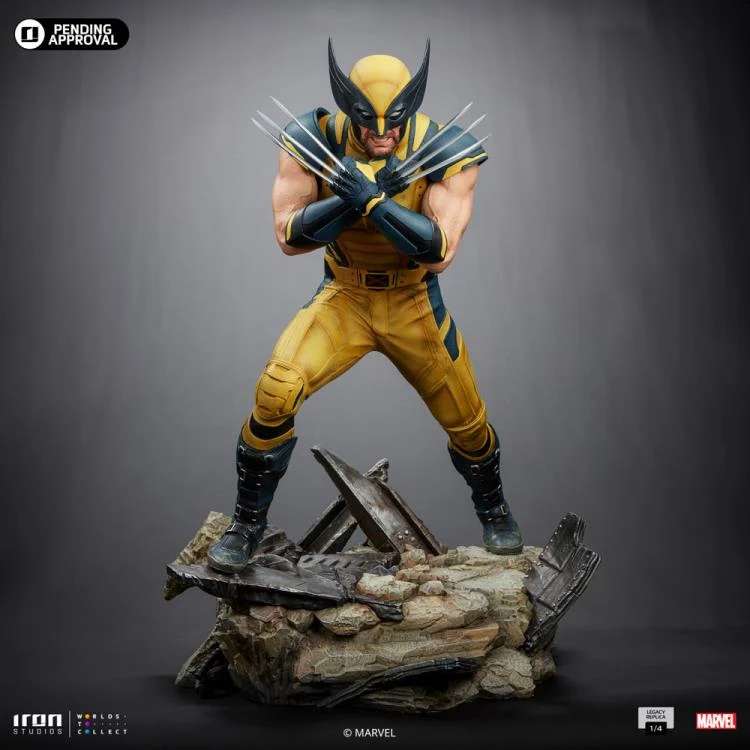 Deadpool och Wolverine Legacy Replica 1/4 Staty iron studios