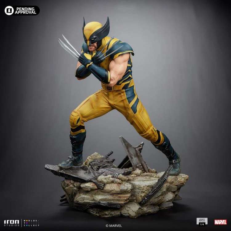 Deadpool och Wolverine Legacy Replica 1/4 Staty iron studios