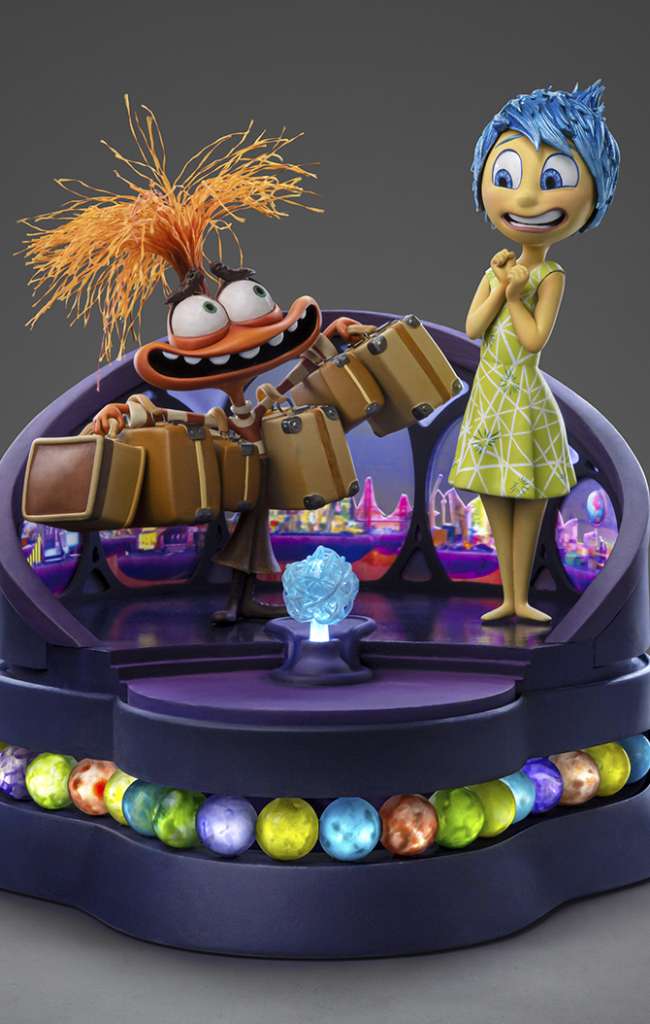 Inside Out 2 DLX 1/10 Statue - Fantastisk Samlarobjekt iron studios