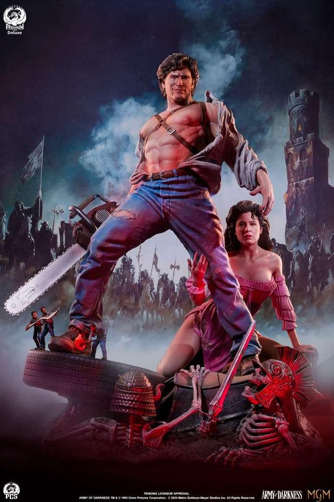 Army of Darkness Ash 1/4 Deluxe Premier Statue - Robotto