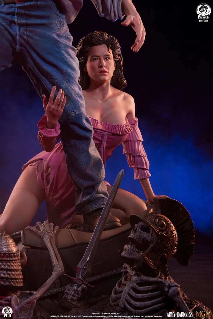 Army of Darkness Ash 1/4 Deluxe Premier Statue pcs