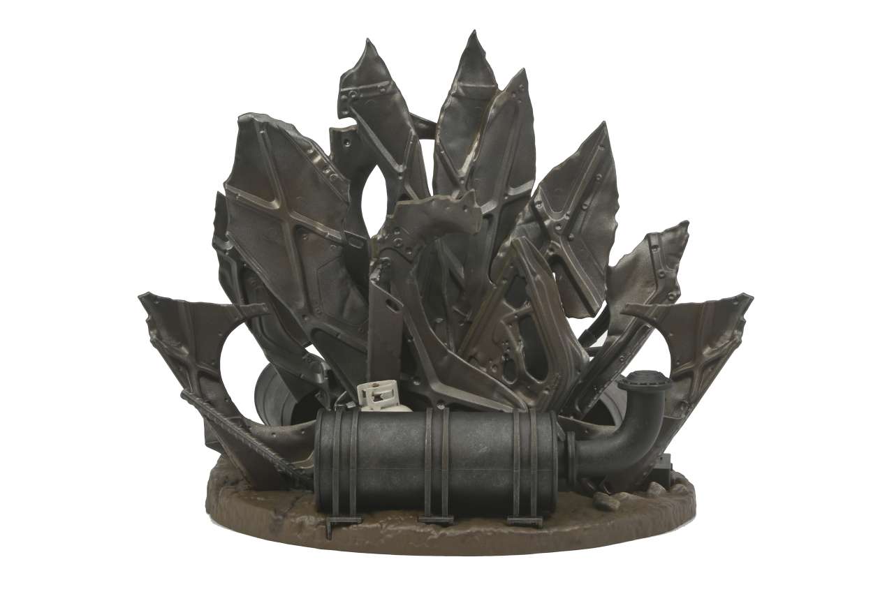 TMNT 2 Secret of Ooze Shredder Throne Diorama neca