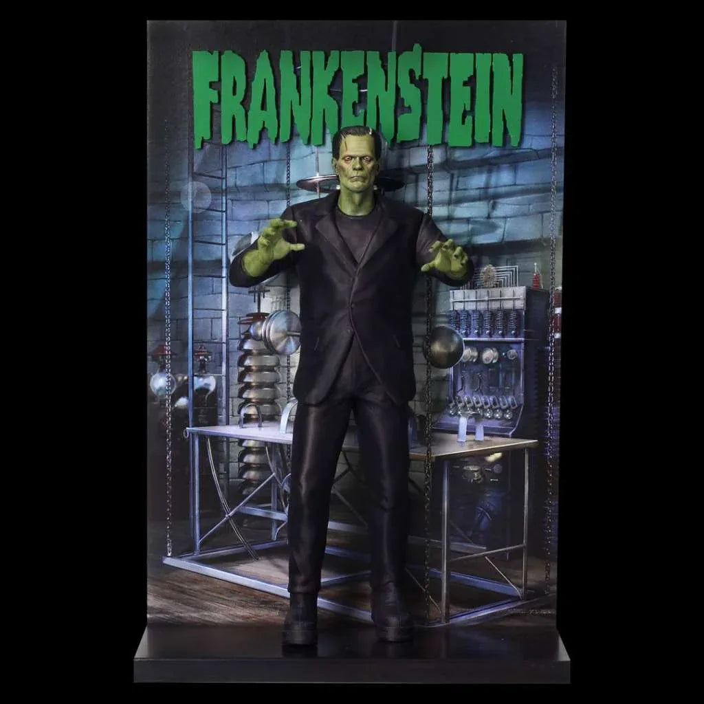 Universal Monsters Poster Frankenstein Ikonisk Fanfäfigur - Robotto