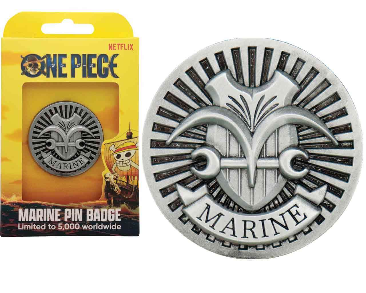 Begränsad upplaga One Piece Marine Pin Emblem fanattik