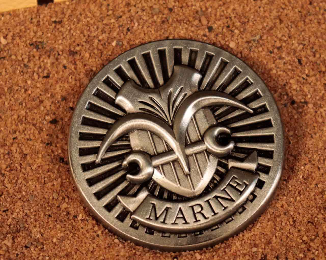 Begränsad upplaga One Piece Marine Pin Emblem fanattik
