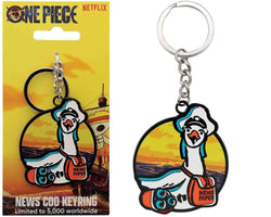 One Piece - News Coo Nyckelring - Robotto