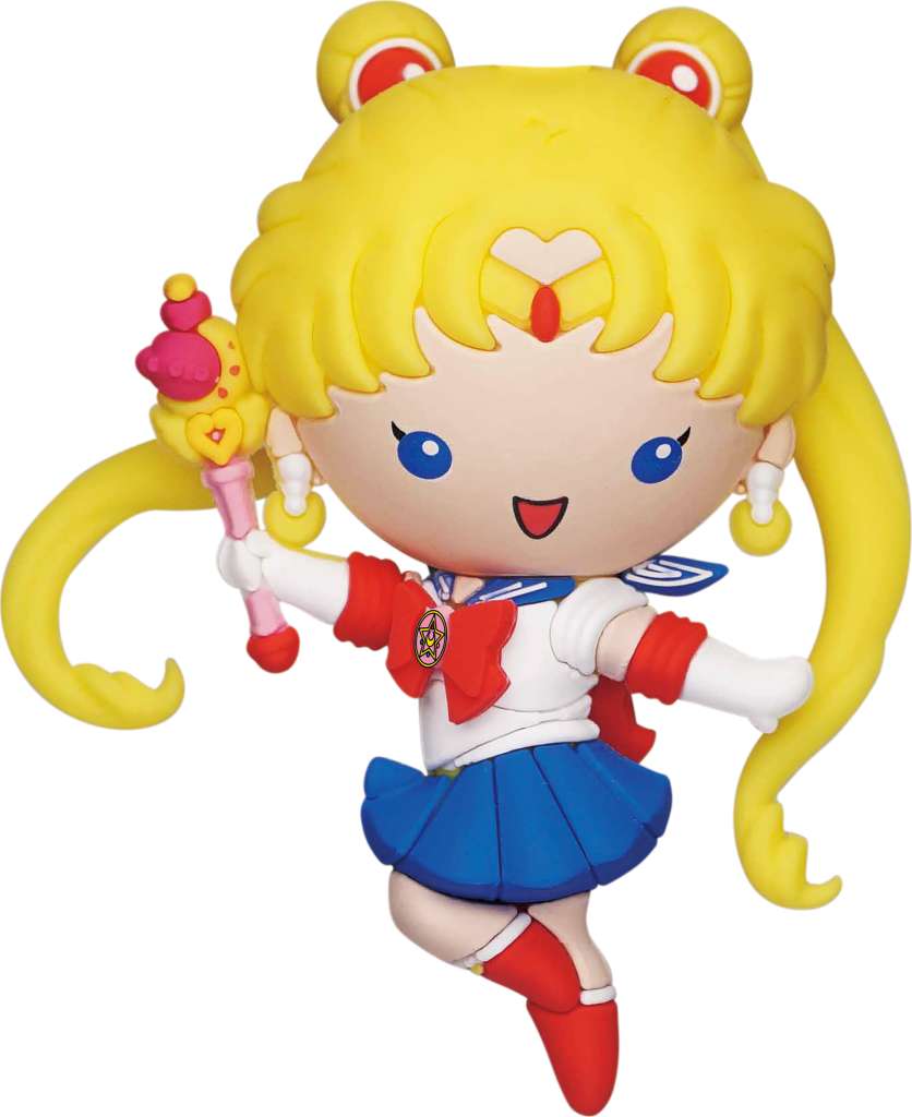 Sailor Moon 3D Skum Magnet monogram