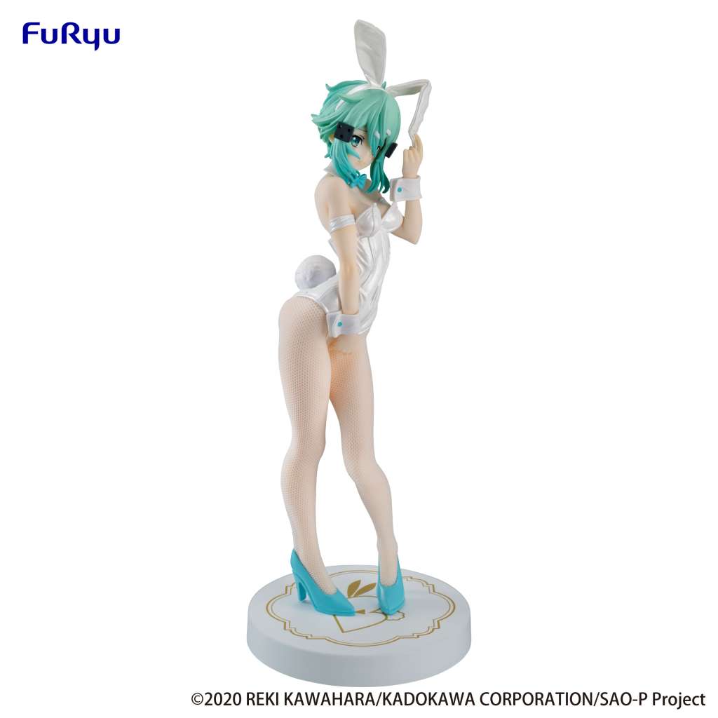 Sword Art Online Sinon White Pearl Bicute Bunnies Figur furyu