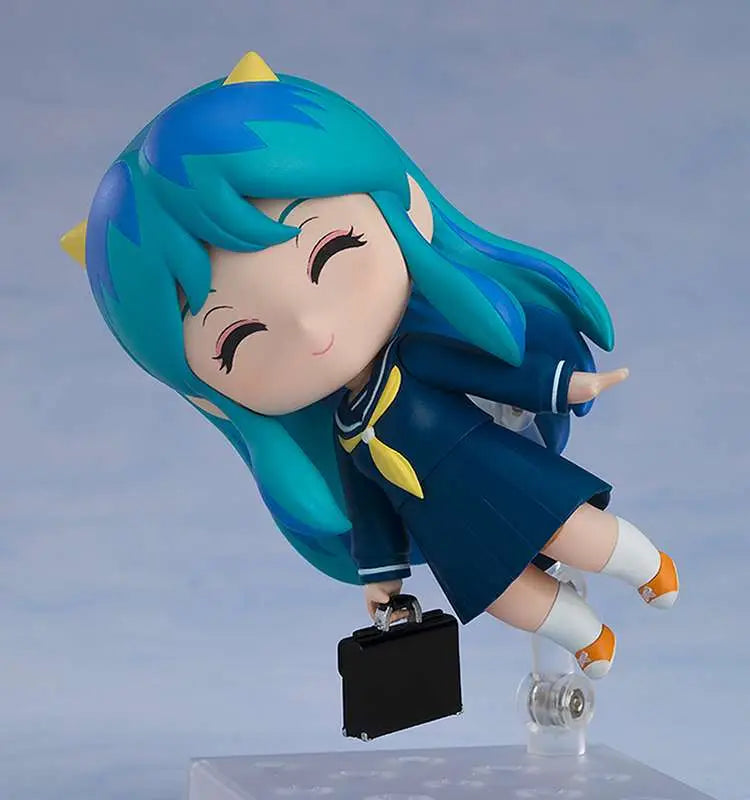 Urusei Yatsura Lum skoluniform Nendoroid – samlarfigur med utbytbara ansikten och tillbehör