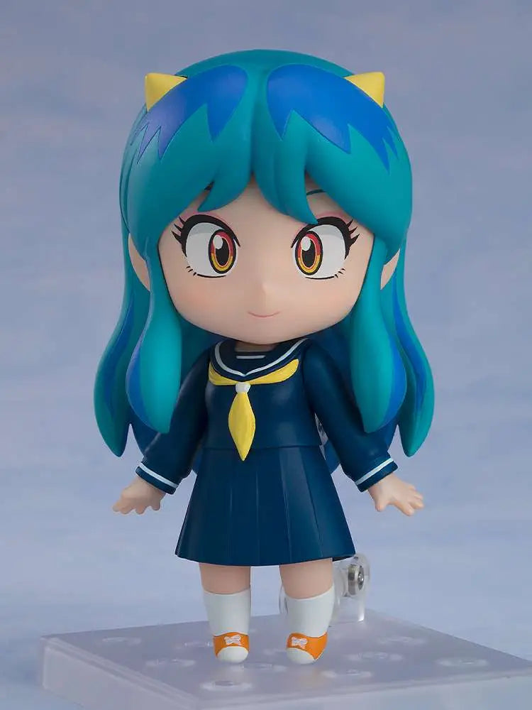 Urusei Yatsura Lum skoluniform Nendoroid – samlarfigur med utbytbara ansikten och tillbehör