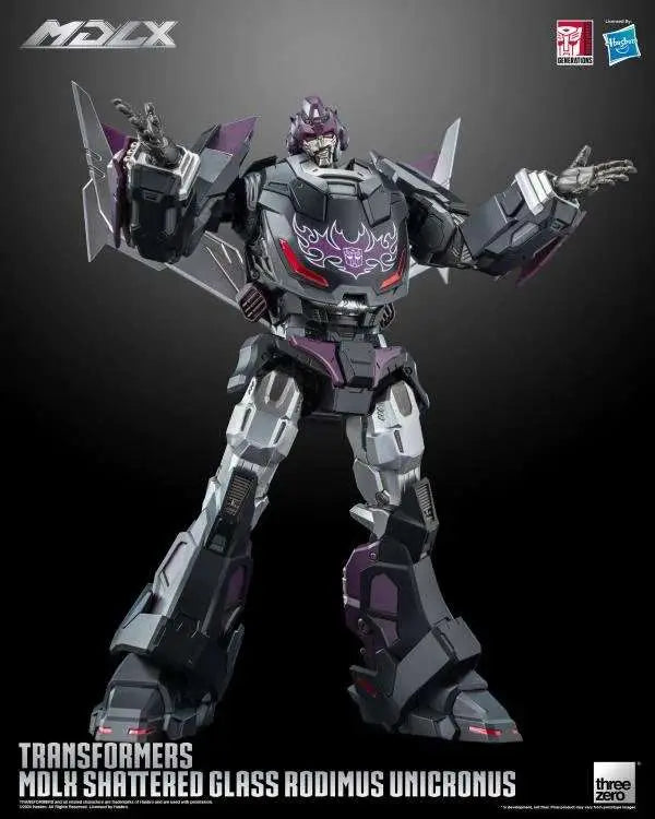 Transformers MDLX Shattered Glass Rodimus Unicronus Figur