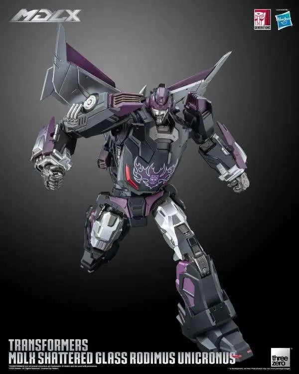 Transformers MDLX Shattered Glass Rodimus Unicronus Figur
