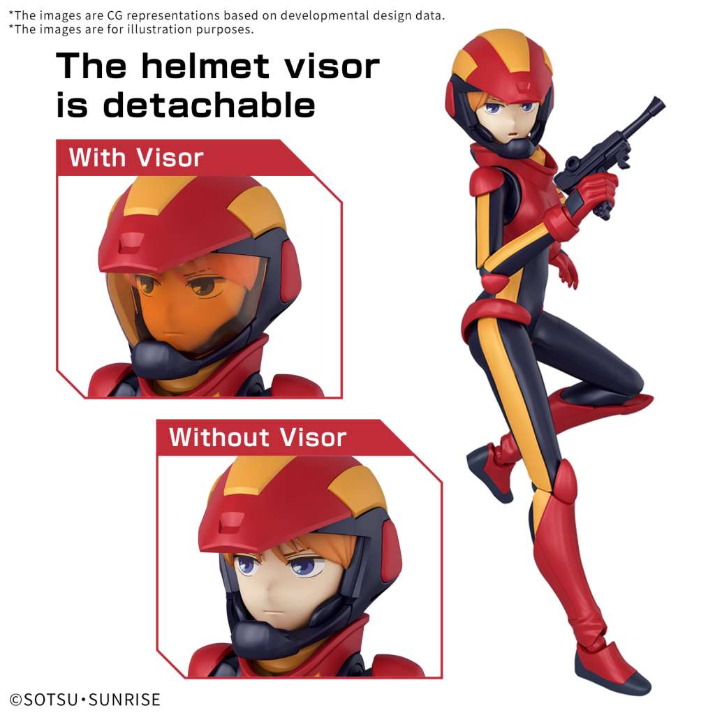 Figure Rise Gundam ZZ Ple Two - Byggsats bandai model kit gunpla