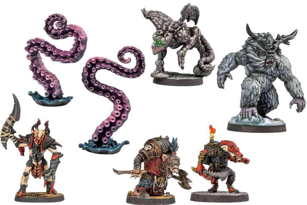 Dungeons & Lasers - Deuslair - Deceptive Encounters Miniatyrset archon games