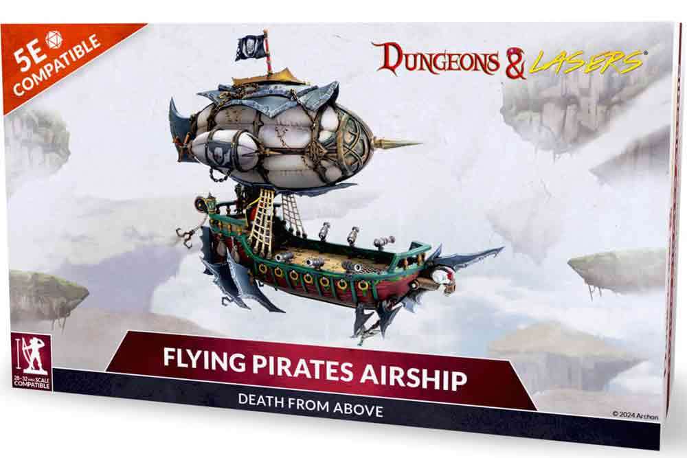 Dungeons & Lasers - Deuslair - Flygande Pirat Skepp archon games