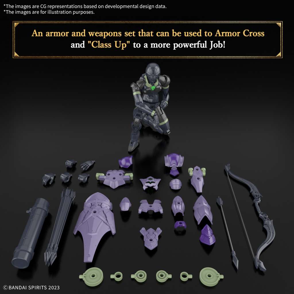 30MF Rosan Archer – Professionell Bågskytteutrustning bandai model kit gunpla