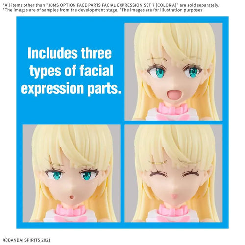 30ms Op Face PT Facial Expression Set - 7 Färger - Robotto