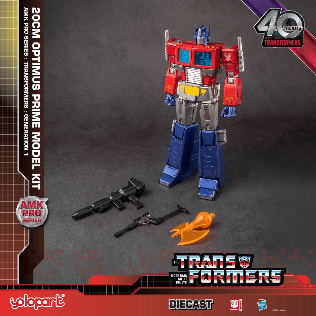 Transformers generation 1 amk pro optimus prime modellkit