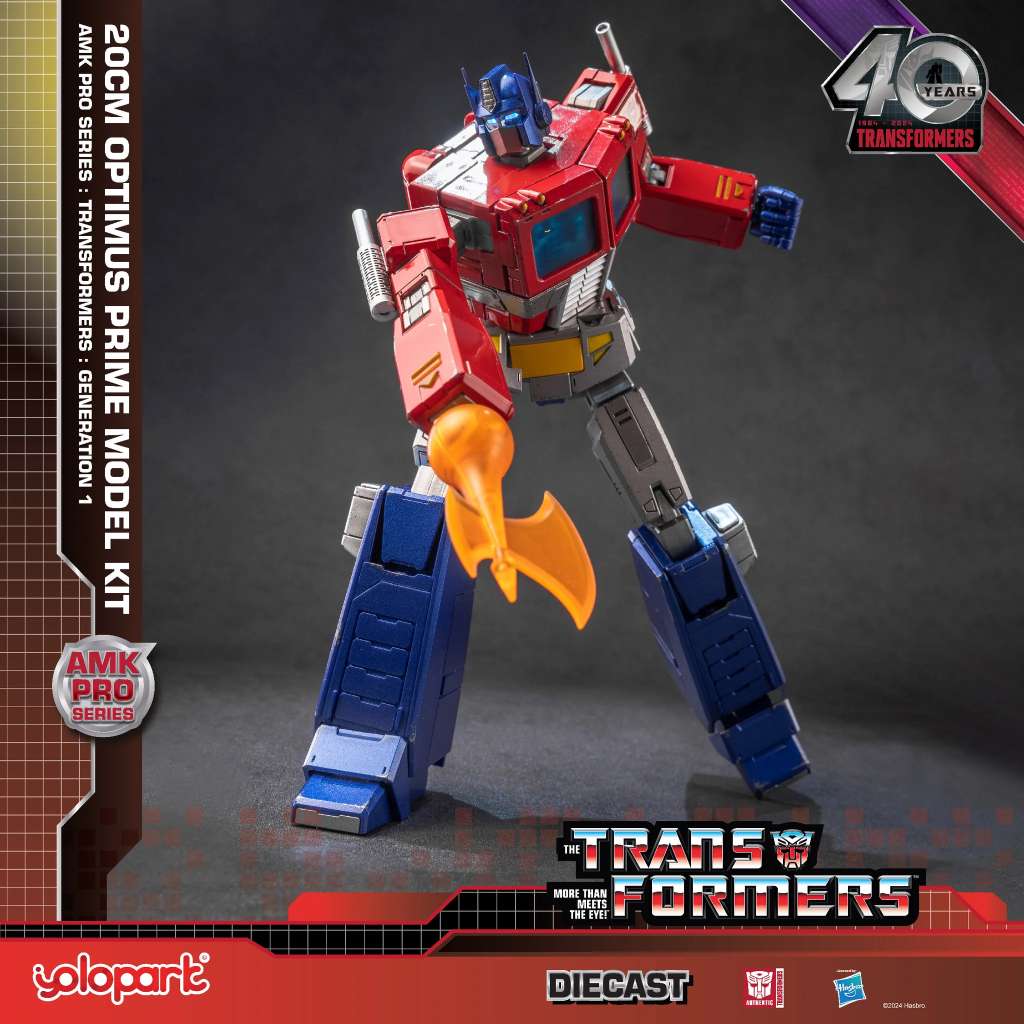 Transformers generation 1 amk pro optimus prime modellkit