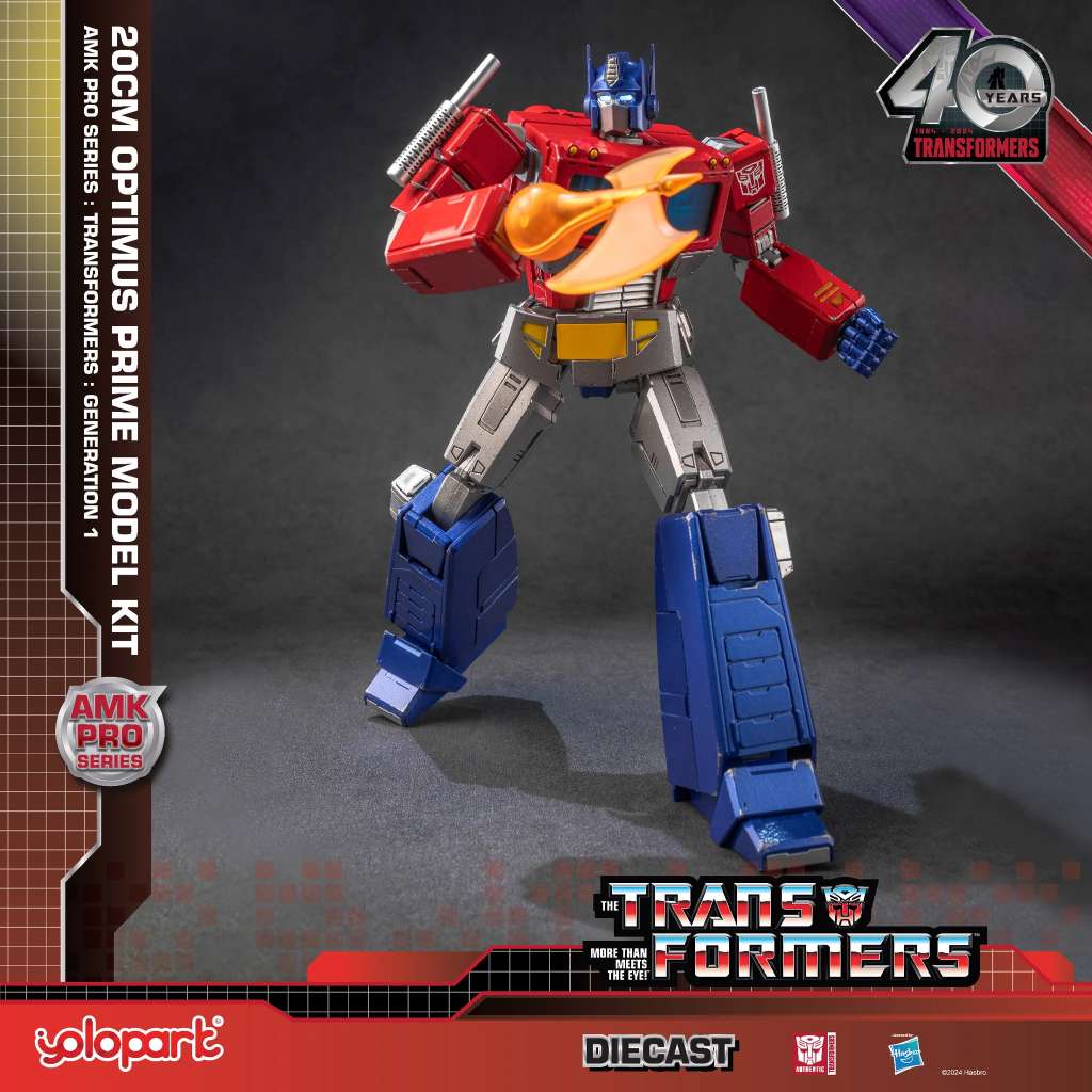 Transformers Generation 1 AMK PRO Optimus Prime Modellkit yolopark