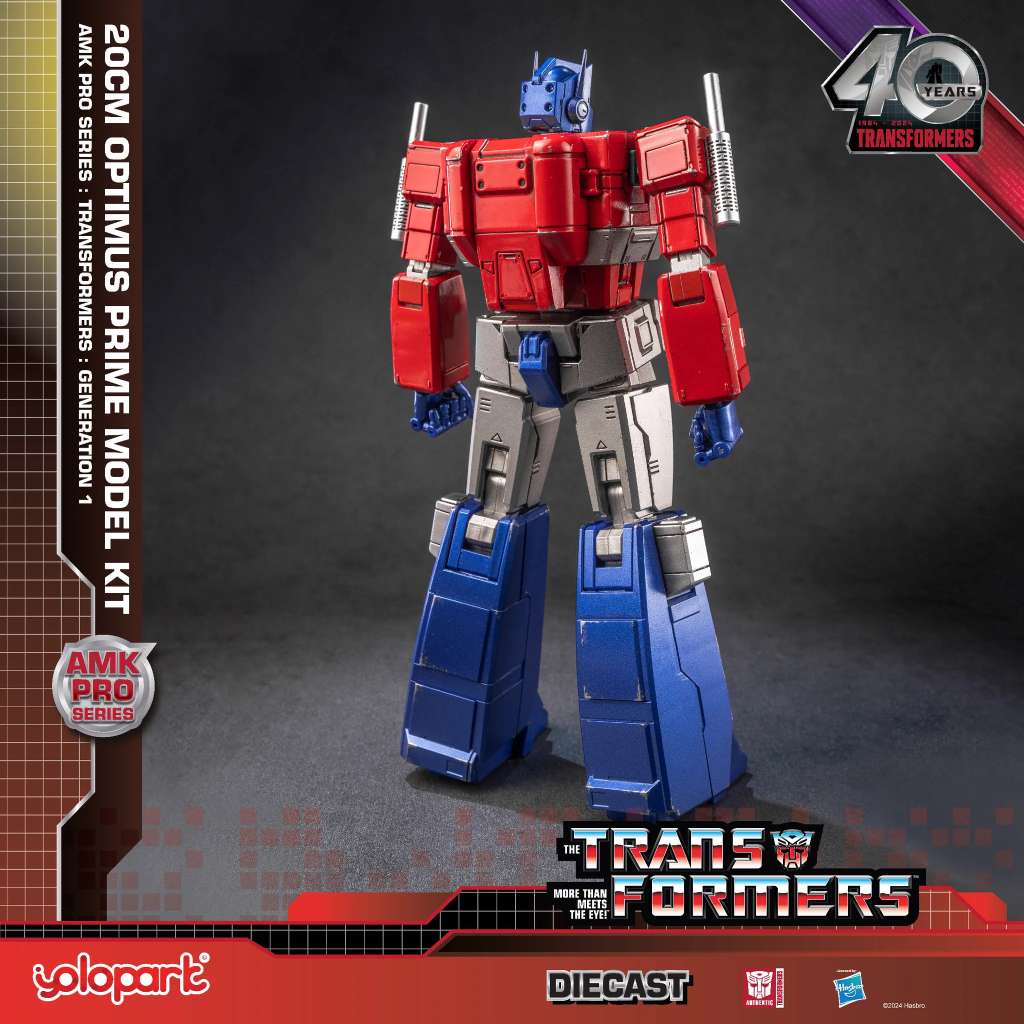 Transformers generation 1 amk pro optimus prime modellkit