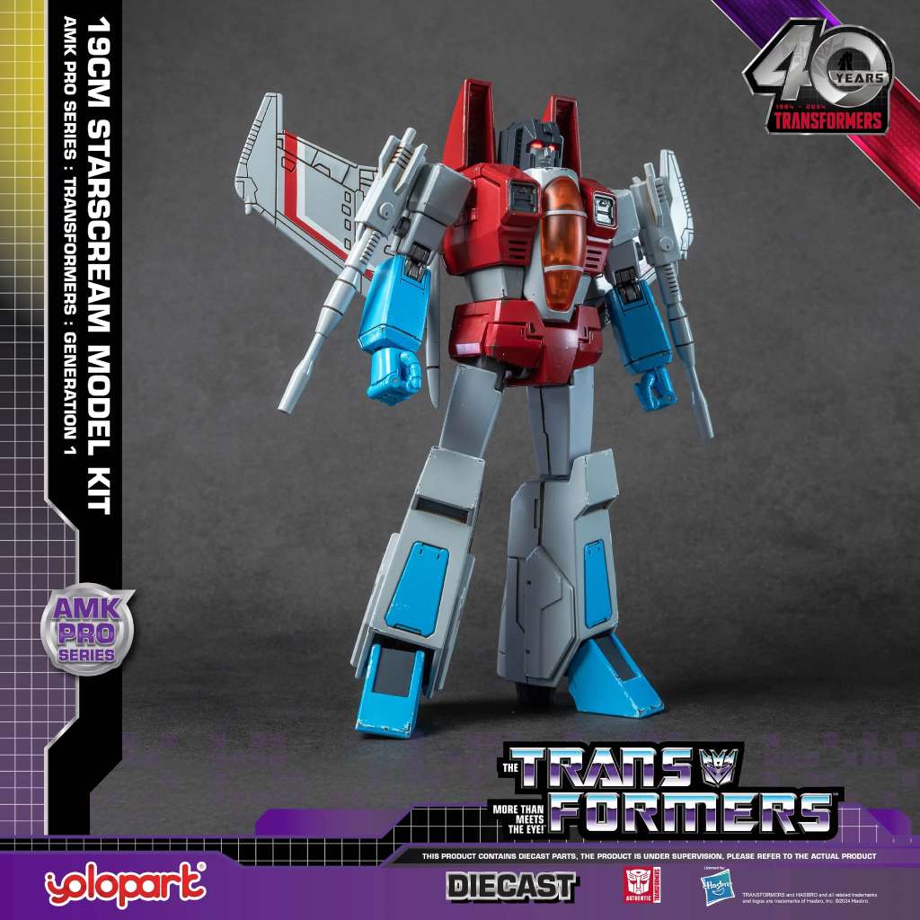 Transformers generation 1 amk pro starscream modellkit