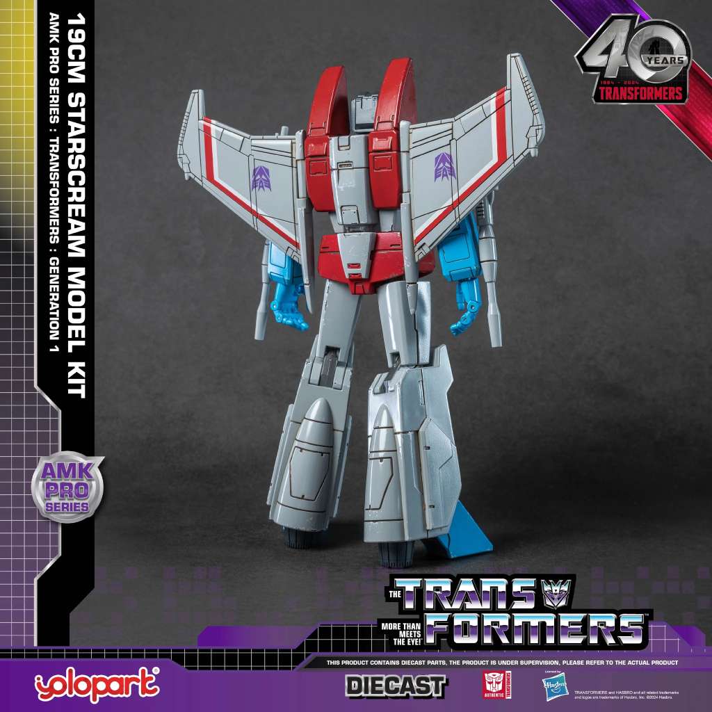 Transformers generation 1 amk pro starscream modellkit
