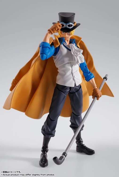Sabo från ONE PIECE - SH Figuarts Revolutionary Army Figur bandai