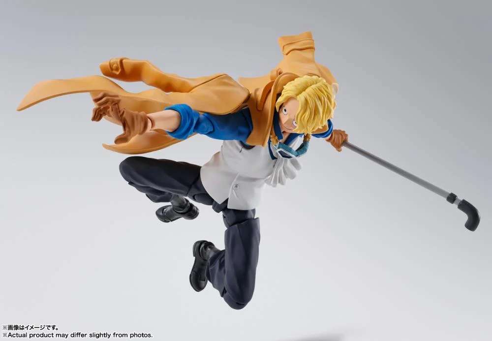 Sabo från ONE PIECE - SH Figuarts Revolutionary Army Figur bandai