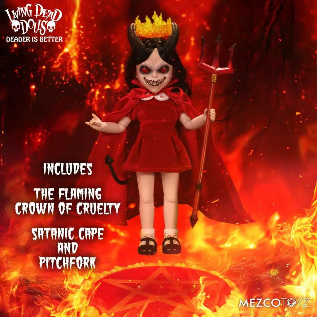 Return Of The Living Dead Dolls Sin Af - Demonisk Docka med Utbytbara Ansikten och Tillbehör