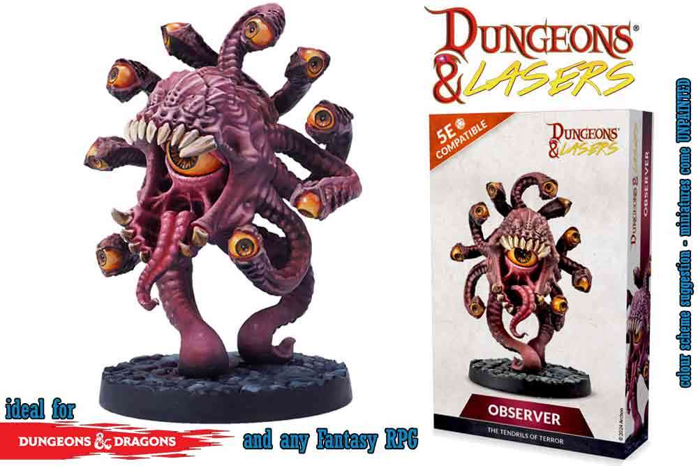 Dungeons & Lasers - Observer Figur archon games