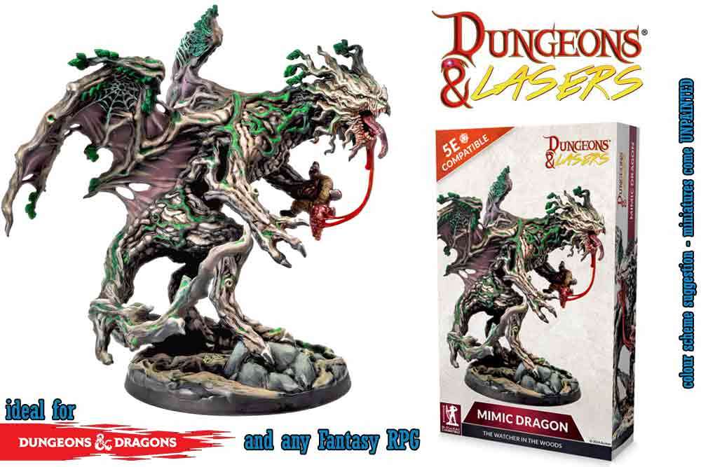 Mimic Dragon - Dungeons & Lasers Figur archon games