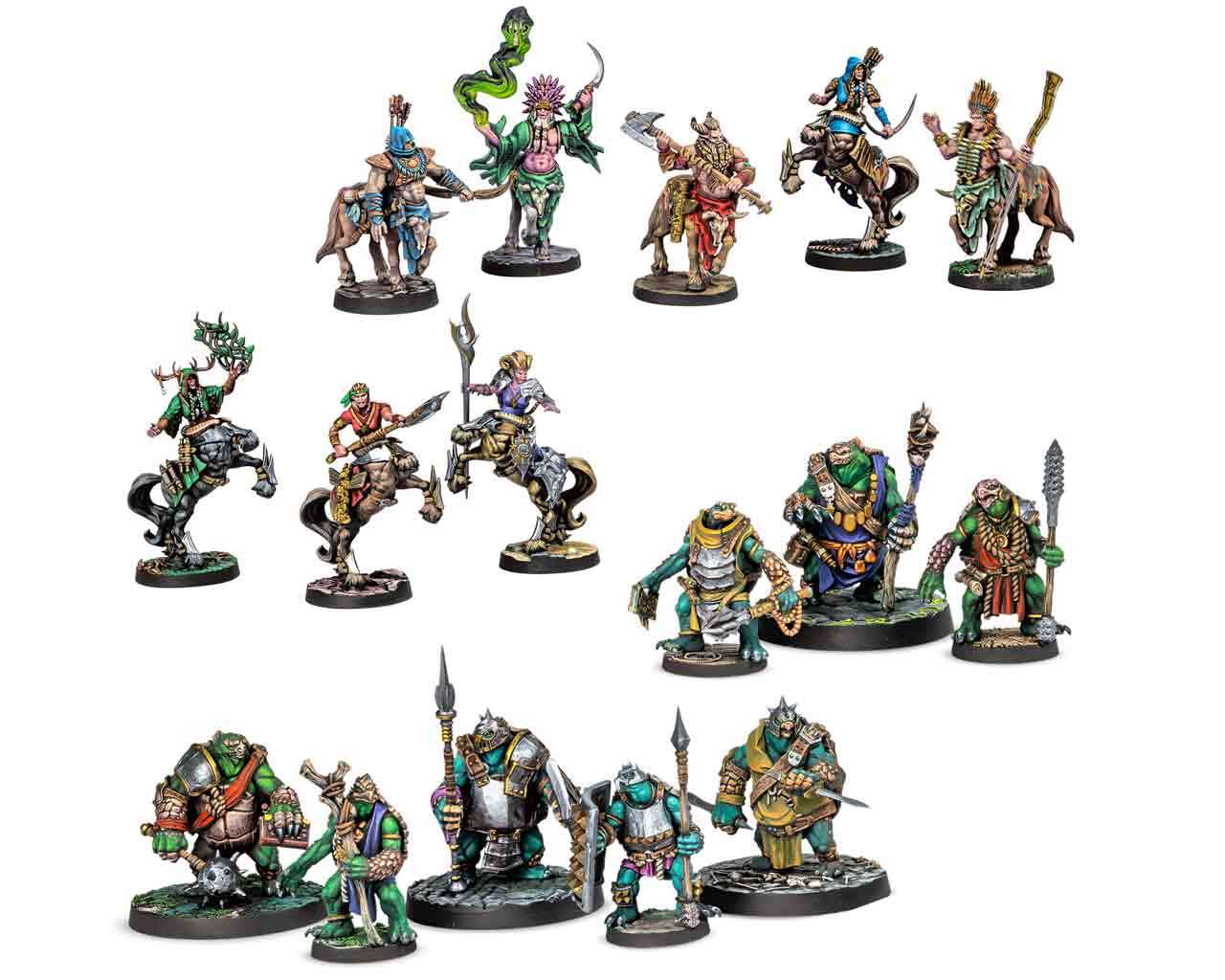 Dungeons & Lasers - Deuslair - Beastkin Hybrids archon games